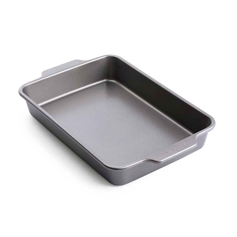 Metal Bakeware Cake Pan/Oven Tray, Grey-0