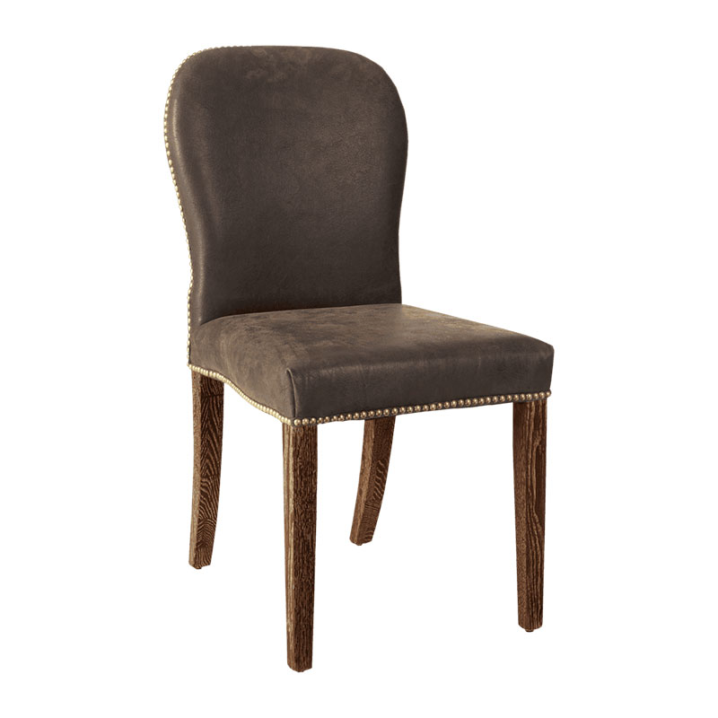 Stafford Chair, L45 x W59 x H92cm, Aged Truffle-0