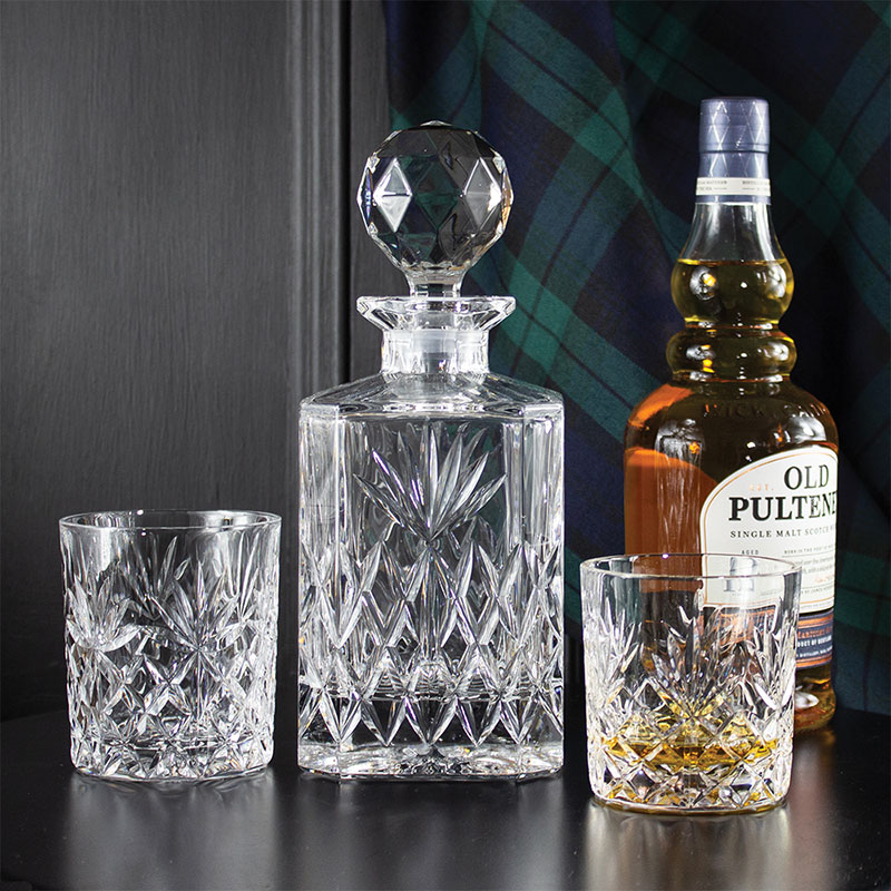 Kintyre Square spirit decanter, 750ml-1