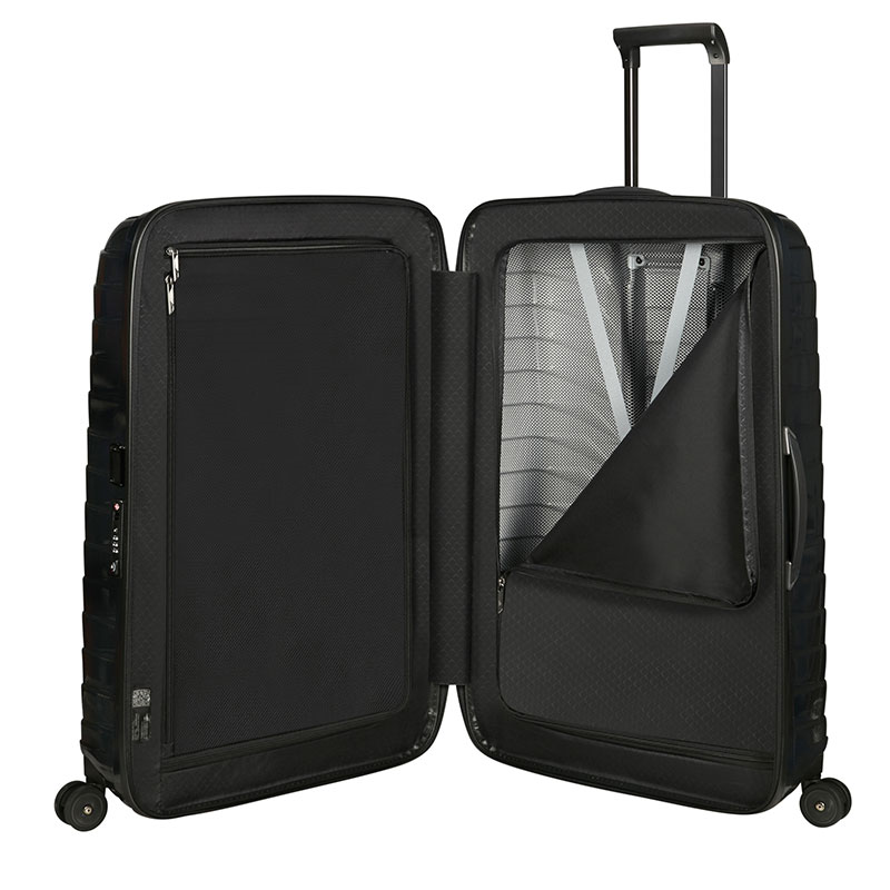 Proxis Suitcase, H75 x L51 x W31cm, Black-2