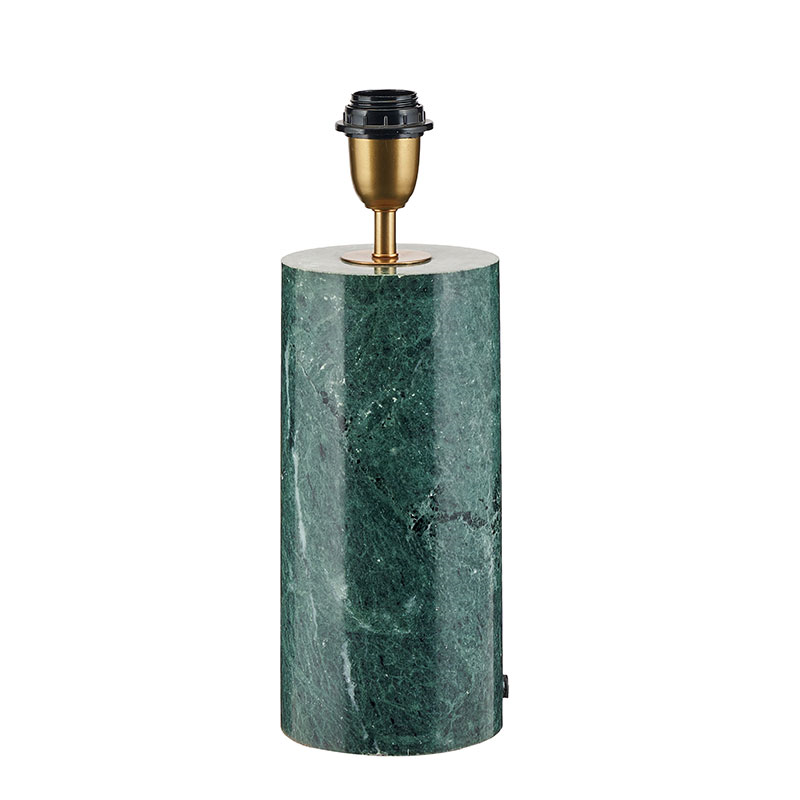 Kiorini Table Lamp Base, H35cm, Green Marble-1