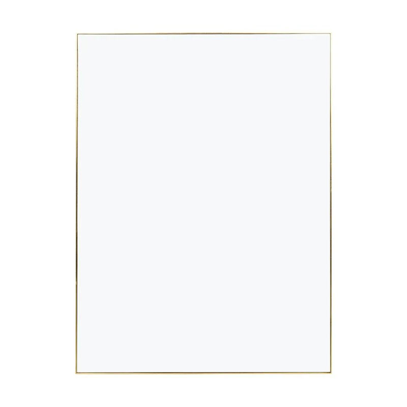 Fine Edge Edge Rectangular Mirror, Gold-0