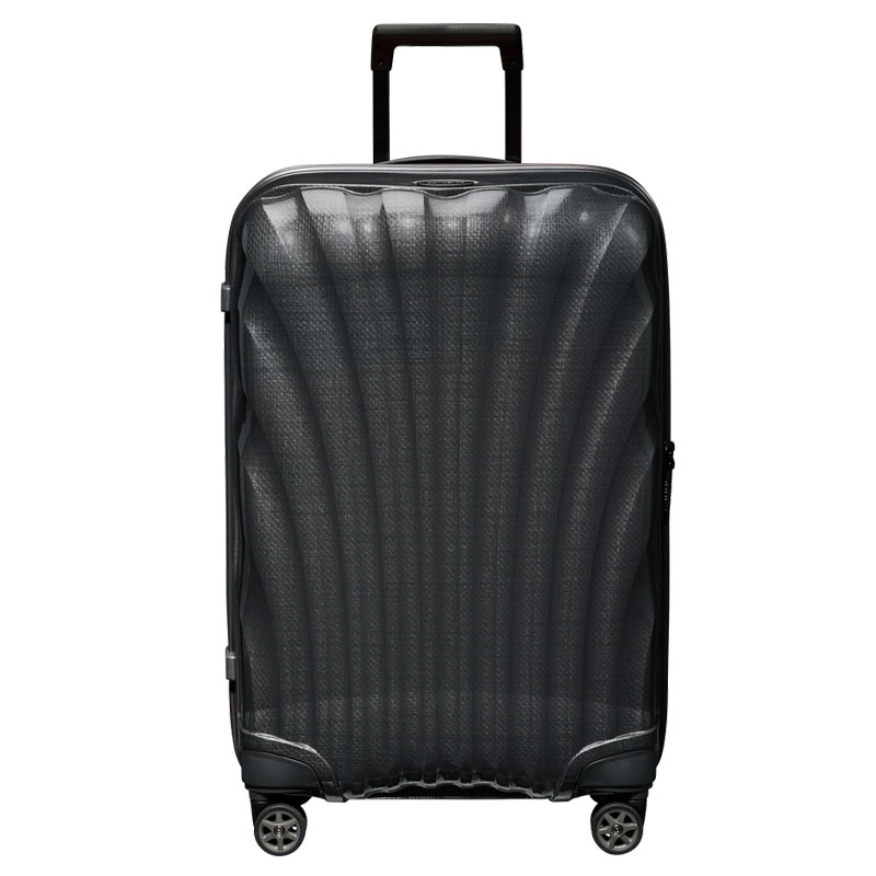 C-Lite Spinner Suitcase, H69 x L46 x W29cm, Black-1