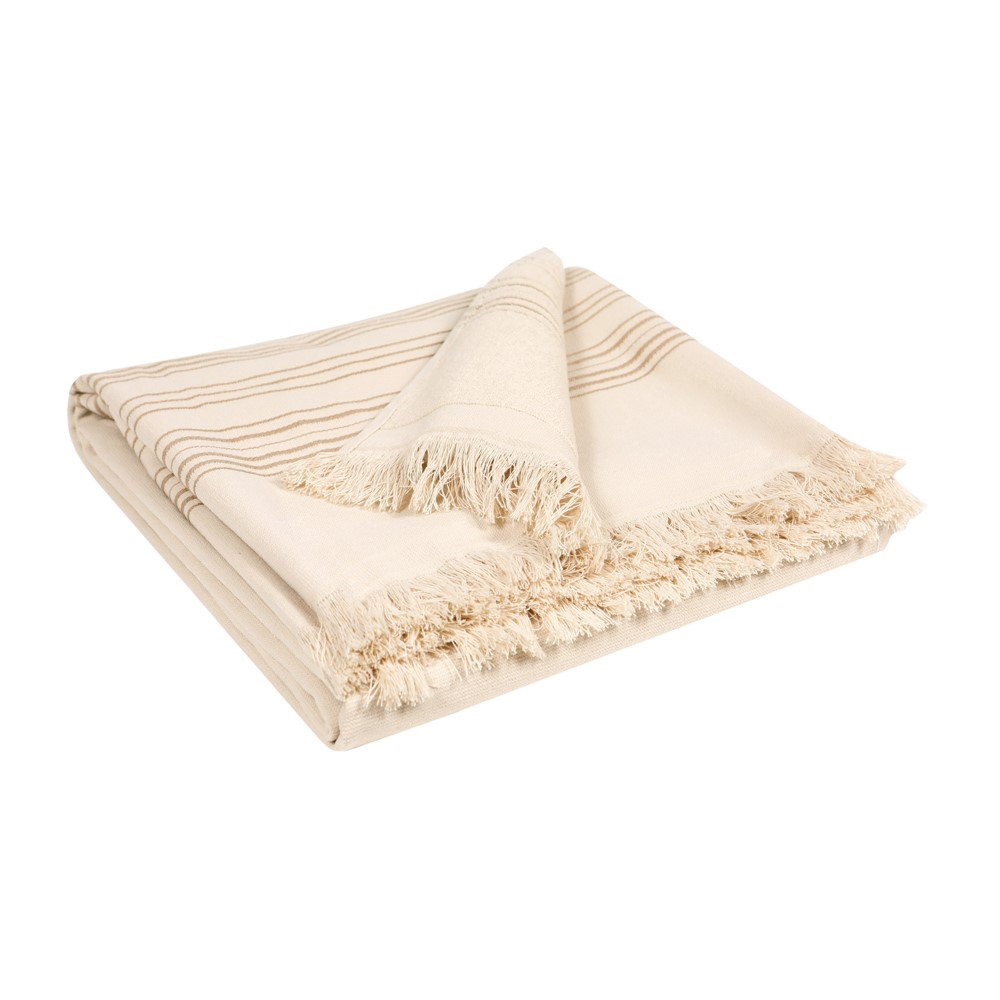 Cancun Pair of hammam towels, 90 x 180cm, Linen-0