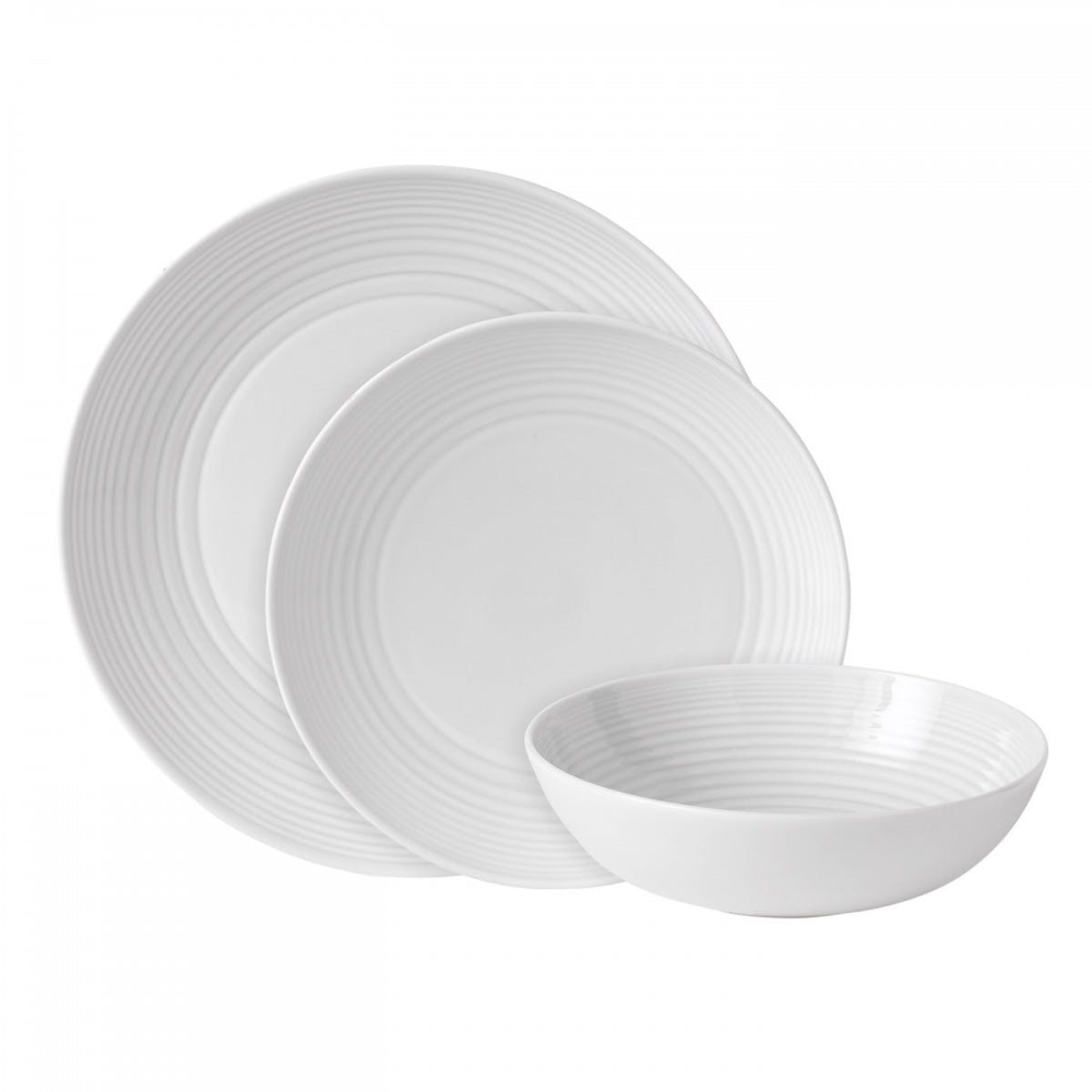 Gordon Ramsay - Maze 12 piece dinner set, White-0