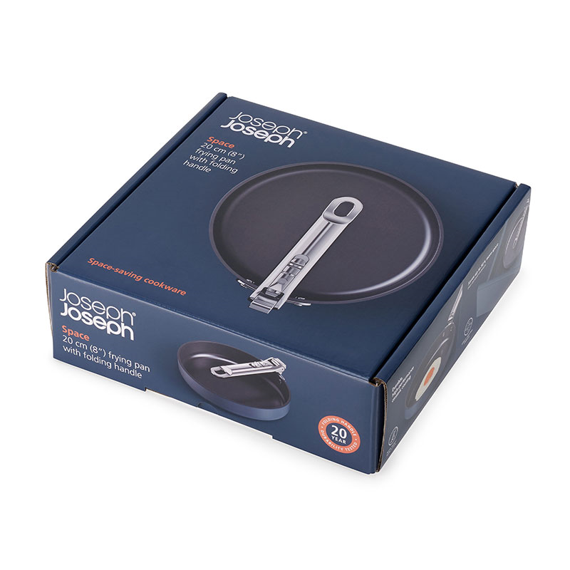 Space Folding Frying Pan, 20cm, Midnight Blue-8