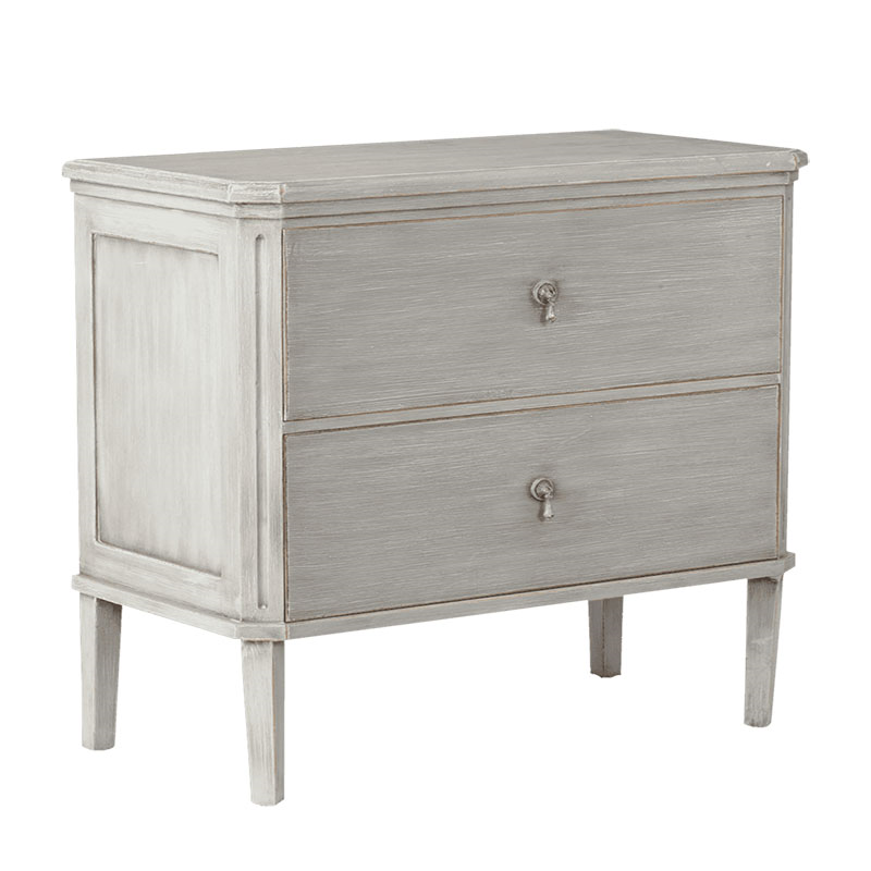 Rocca Chest of drawers, L82 x W41 x H80cm, Flannel Grey-0