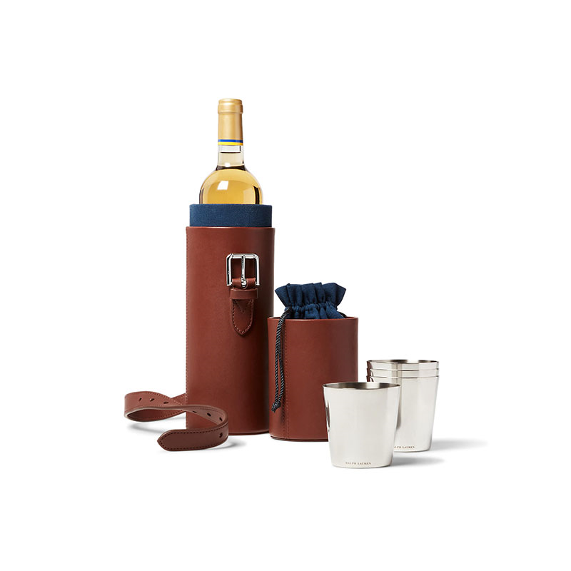 Archer Wine Tote, H50 x D12cm, Chestnut-1