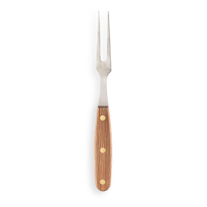 Heritage Oak Carving Fork, 15cm-1