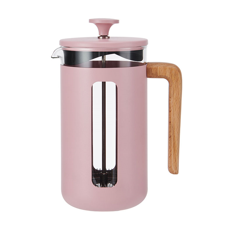 Pisa Cafetiere 8 Cup, Pink-5