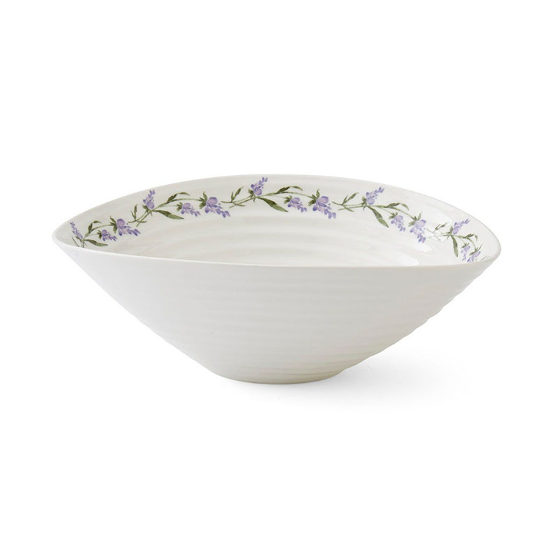 Lavandula Serving Bowl, D33cm, Multi-3