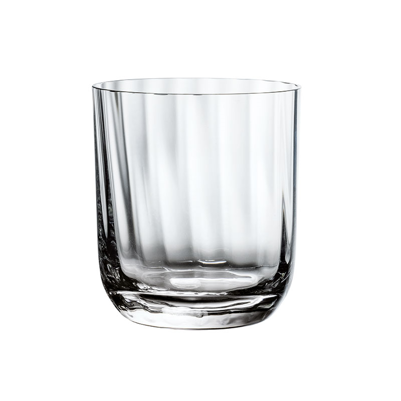 Rose Garden Water Glass Set of 4, 250ml, Clear-0