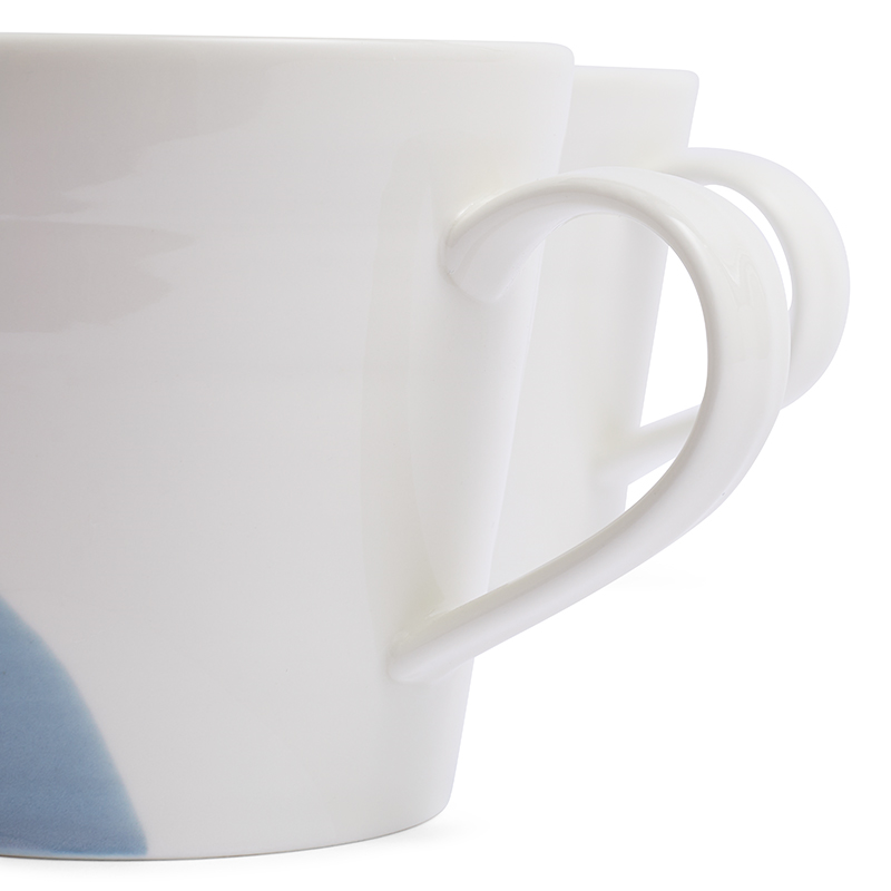 Signature 1815 Set of 4 Mugs, 400ml, Blue-2