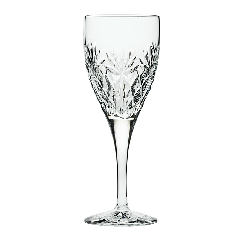 Kintyre Set of 2 Wine Glasses, 280ml, Clear-3