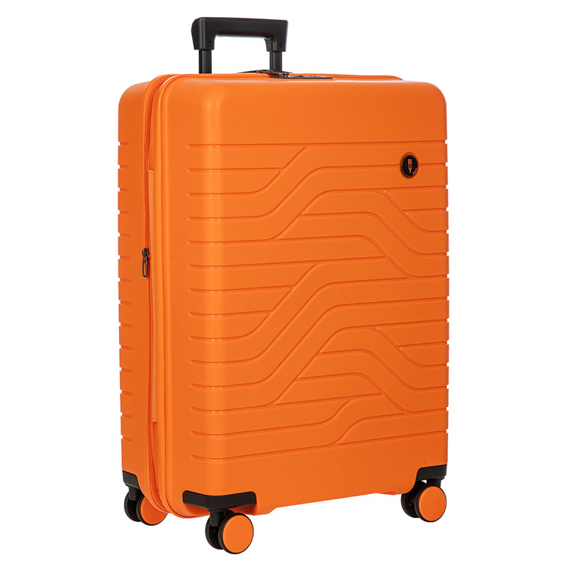 Ulisse Expandable Suitcase, H71 x L49 x W28cm, Orange-3