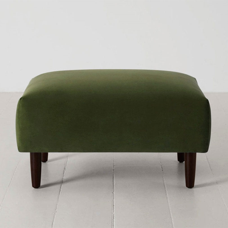 Model 05 Velvet Ottoman, Vine-0