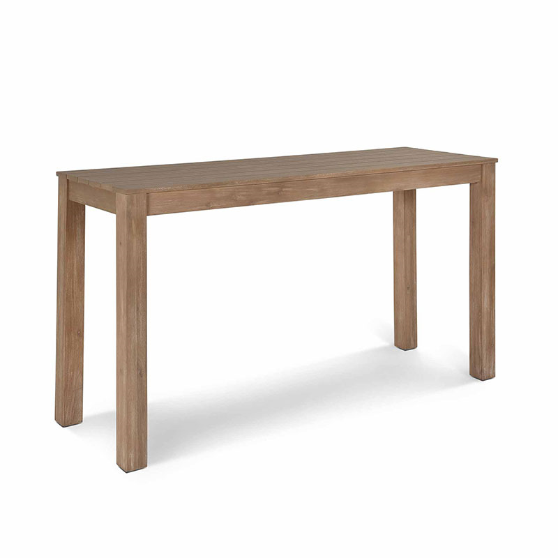 Porthallow Rectangular Bar Table, Natural-1