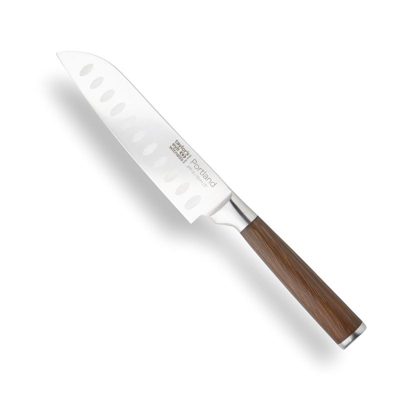 Portland All Purpose Knife, 13cm, Walnut-0