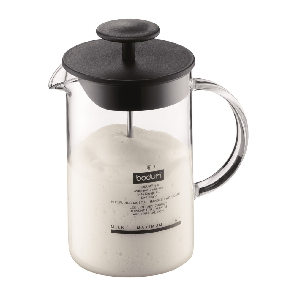 Latteo Milk frother, 25cl, Black-0