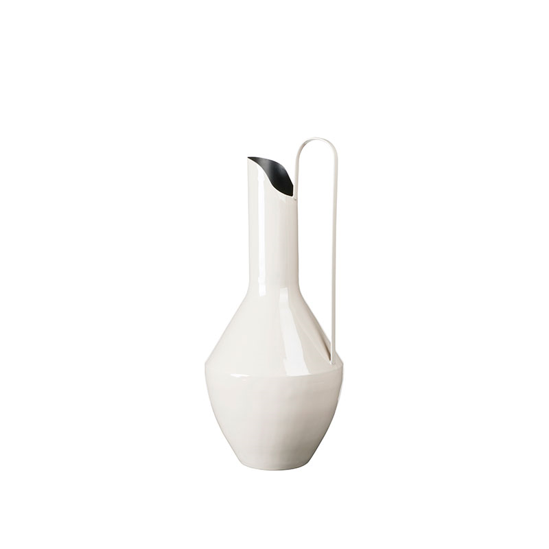 Rosario Vase, D23 x H55cm, Rainy Day Grey-0