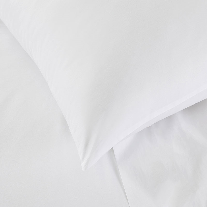 Savoy Super King Pillowcase, White-1