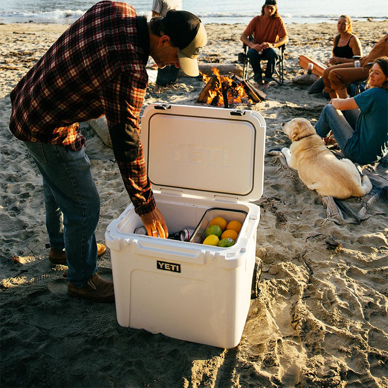 Roadie 60 Wheeled Cooler, H52cm, White-0