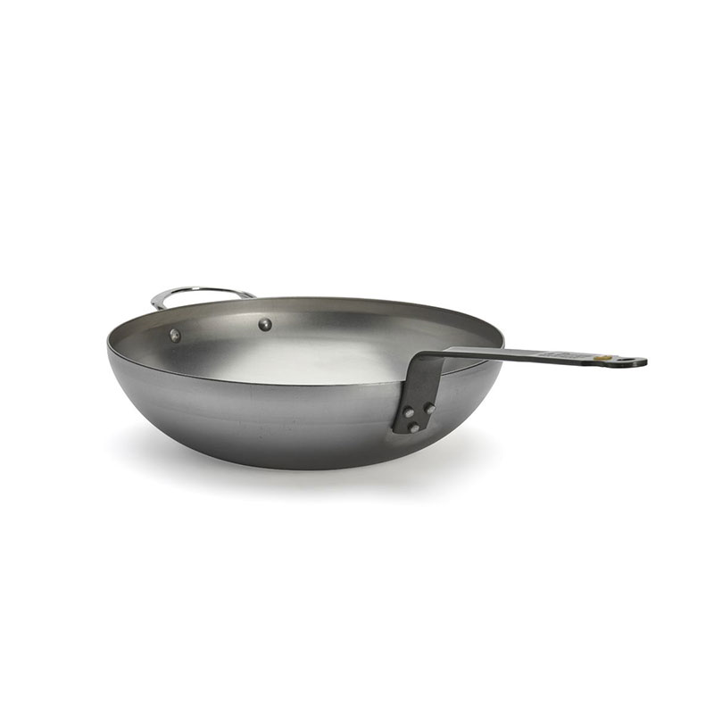 Mineral B Wok, 32cm, Silver-1