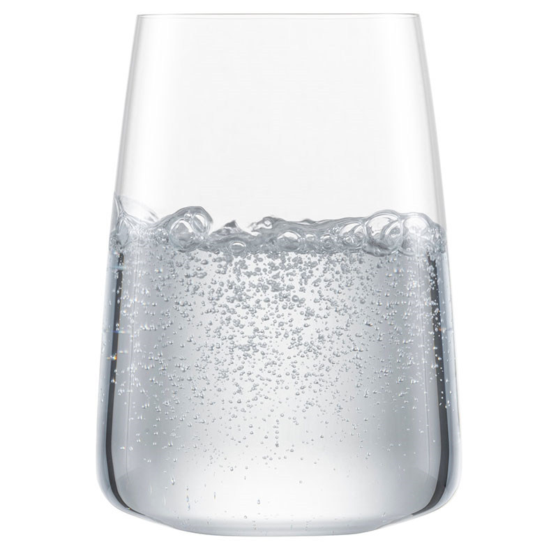 Simplify Set of 2 Crystal Tumblers, 530ml, Clear-1