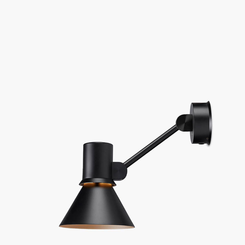 Type 80 W2 Wall Light, Matte Black-1