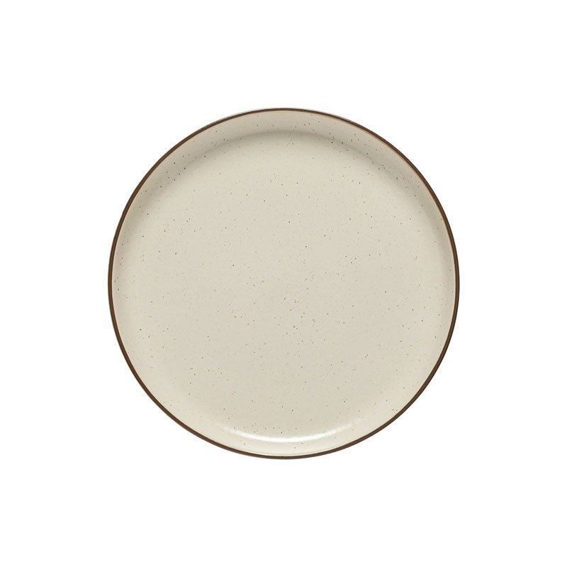 Monterosa Set of 6 Dinner Plates, D27.5cm, Cream Cocoa-0