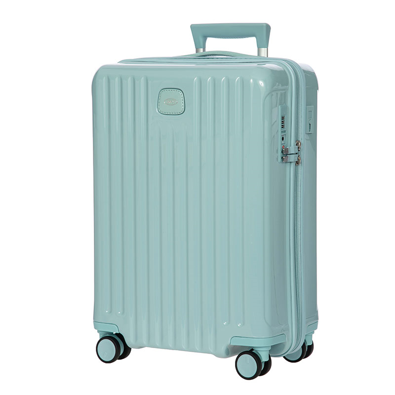 Positano Carry-on Trolley Suitcase, H55 x W23 x L38xcm, Light Blue-0