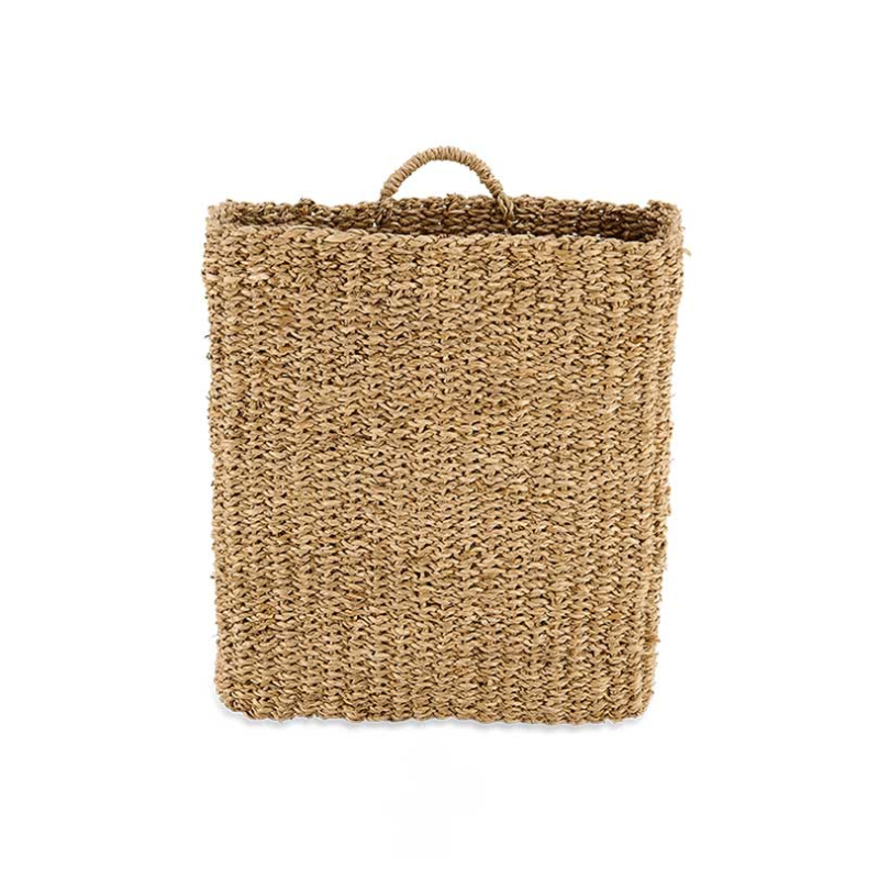 Putlar Seagrass Wall Hung Basket, Large, Natural-2