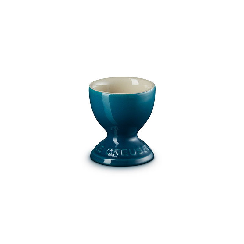 Le Creuset Stoneware Egg Cup Deep Teal-1