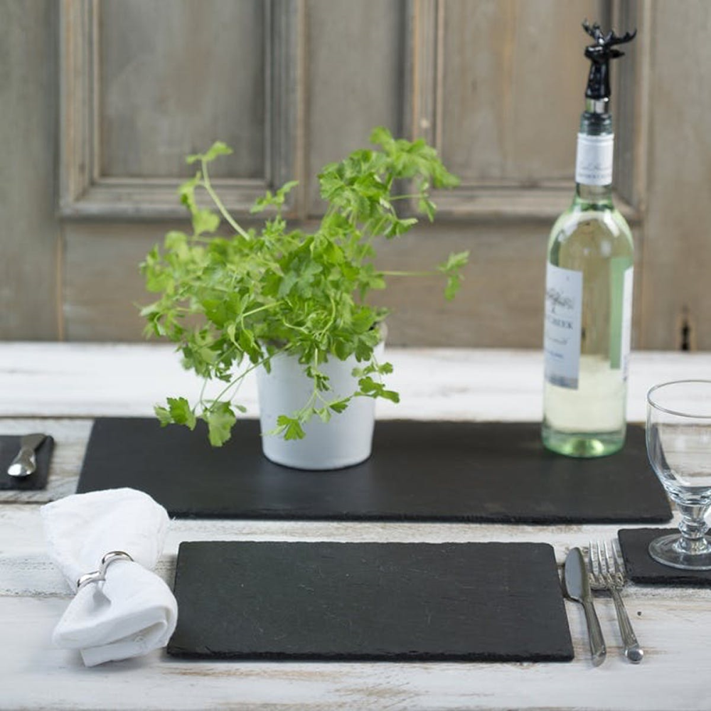 Table runner, 50 x 25cm, Slate-2