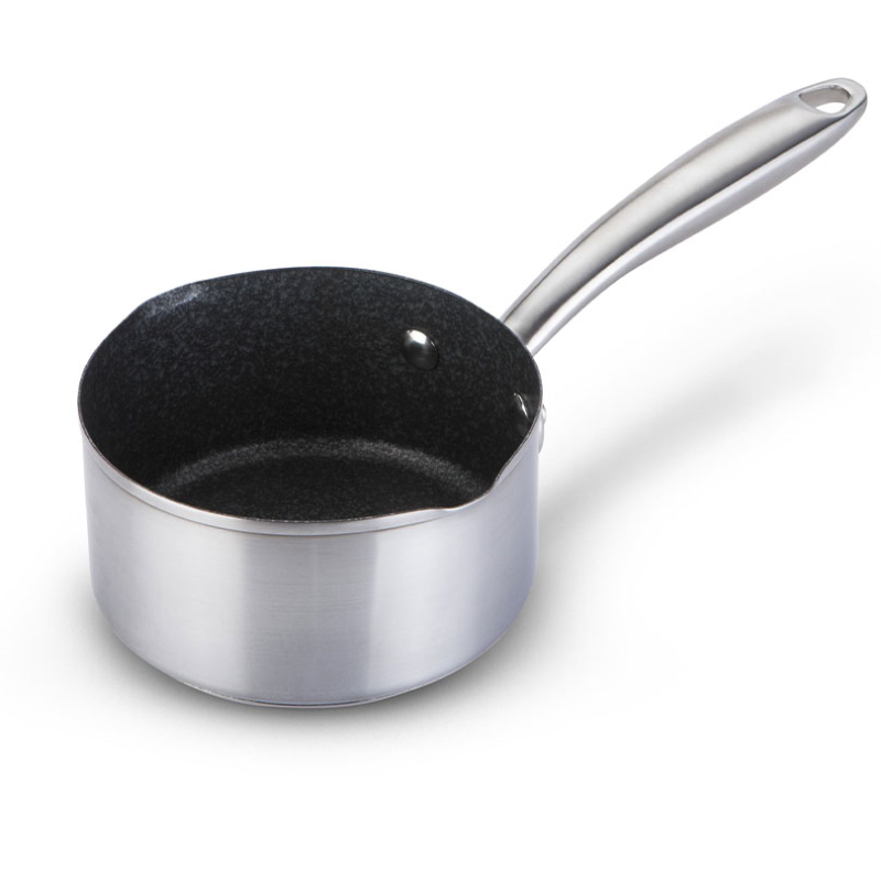 Scratch Guard Stainless Steel Milk pan, 14cm-0