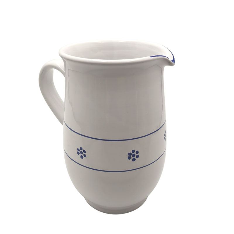 Stella Bianca Jug, H22cm, White-1