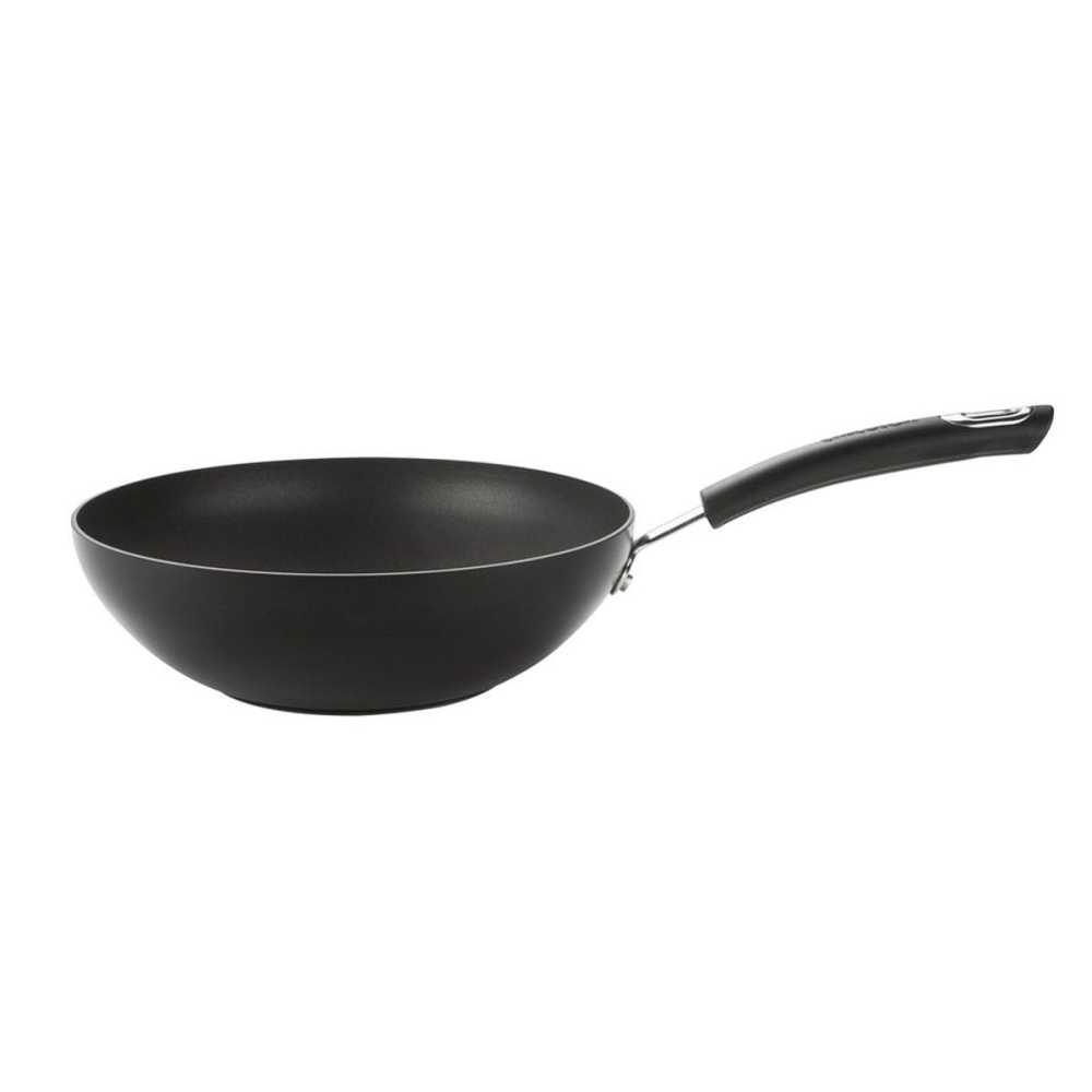 Total Stirfry Pan, 26cm, Hard Anodized Aluminium-0