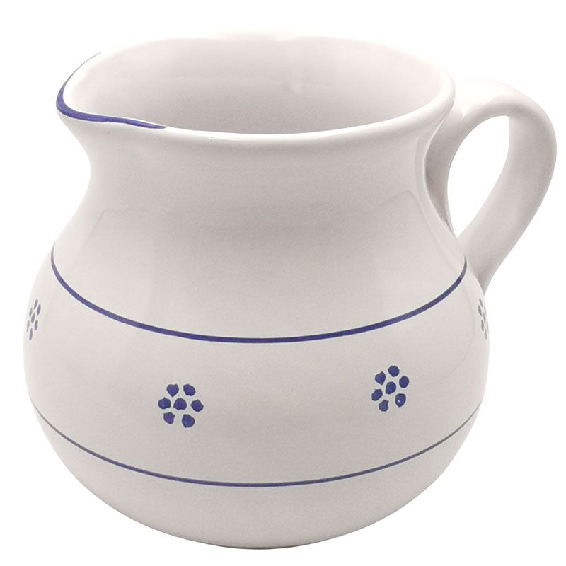 Stella Bianca Jug, H16cm, White-0