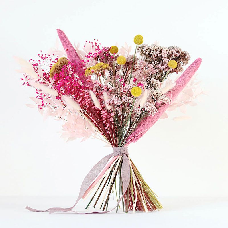 Hand-Tied Large Bouquet, Pink, Bonbon-0