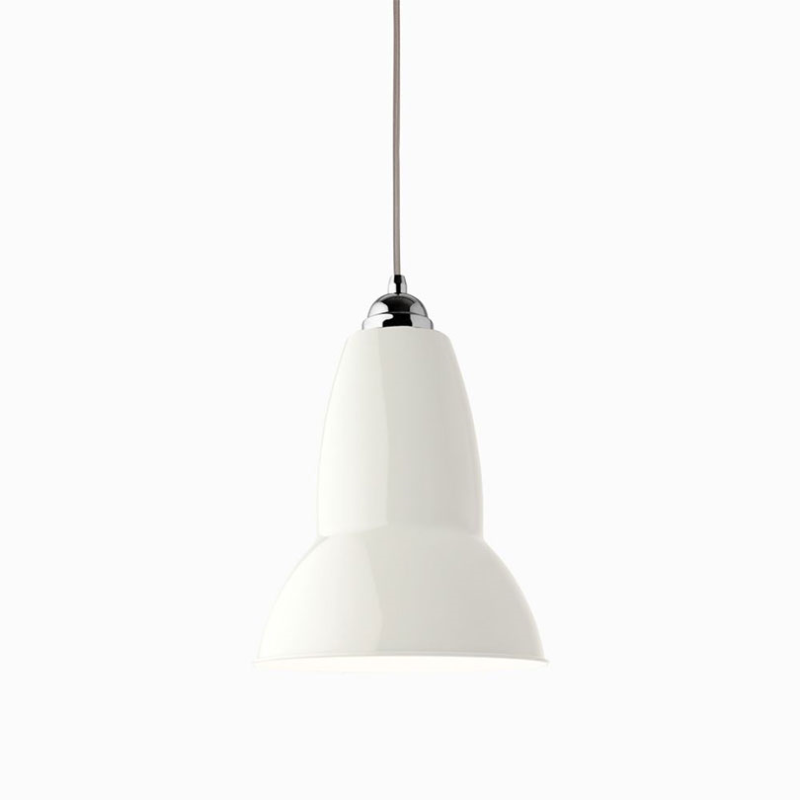 Original 1227 Midi Pendant, Linen White-1