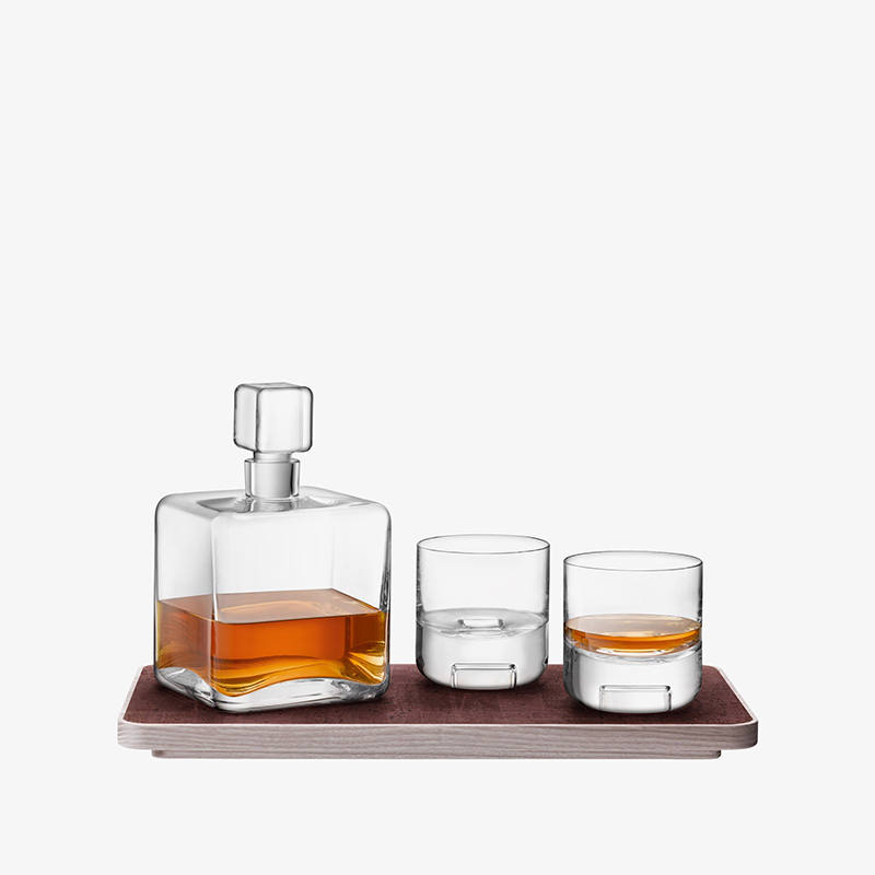 Cask Whisky Connoisseur Set, Clear & Ash-0