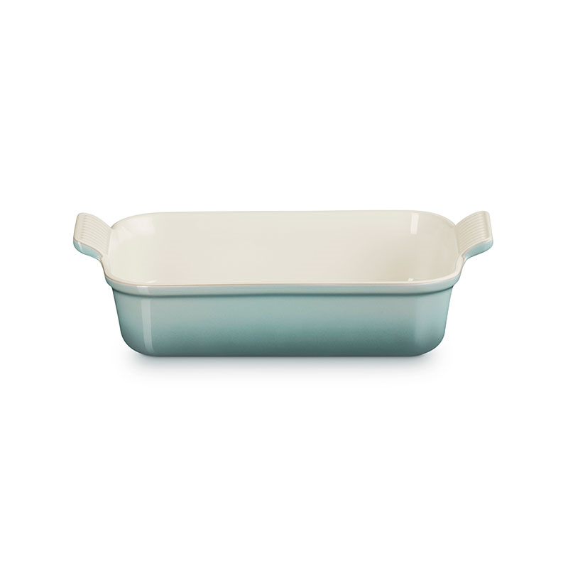 Stoneware Heritage Rectangular Dish, 26cm, Sea Salt-1