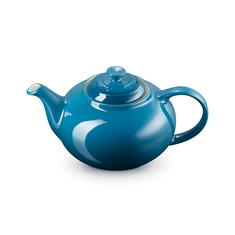 Stoneware Grand teapot, 1.3L, Deep Teal-0