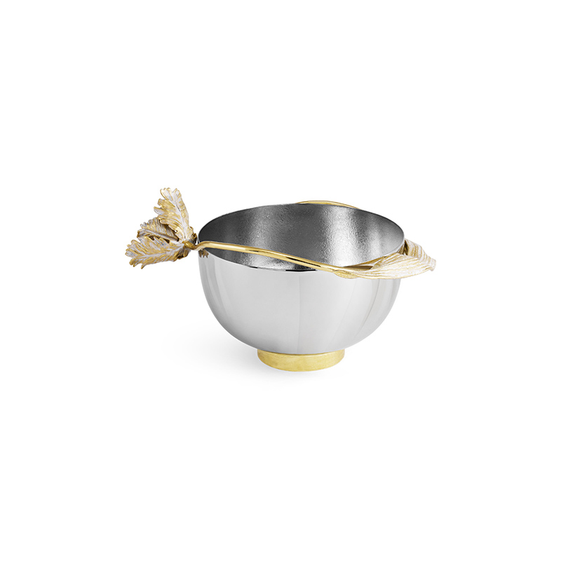 Tulip Bowl, D18cm, Silver-3