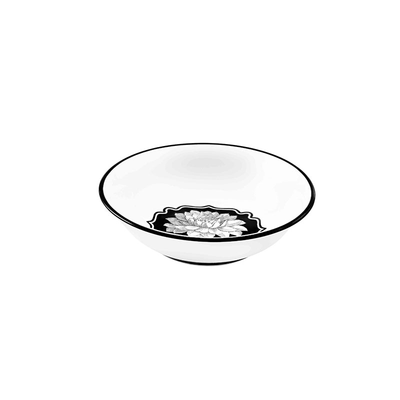 Herbariae Fruit Saucer, D13.6cm, White-0