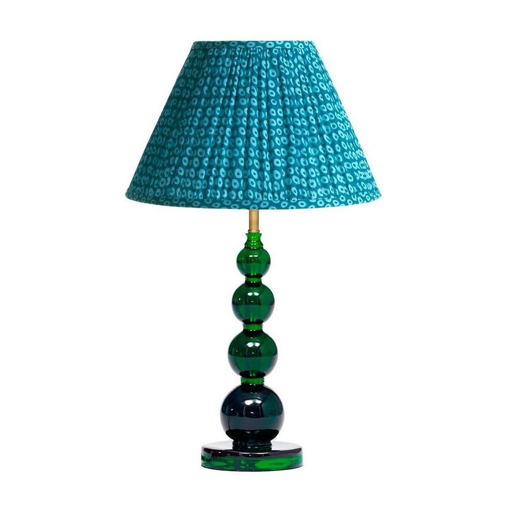 Aurora Table lamp - base only, H32 x W13cm, Green-0