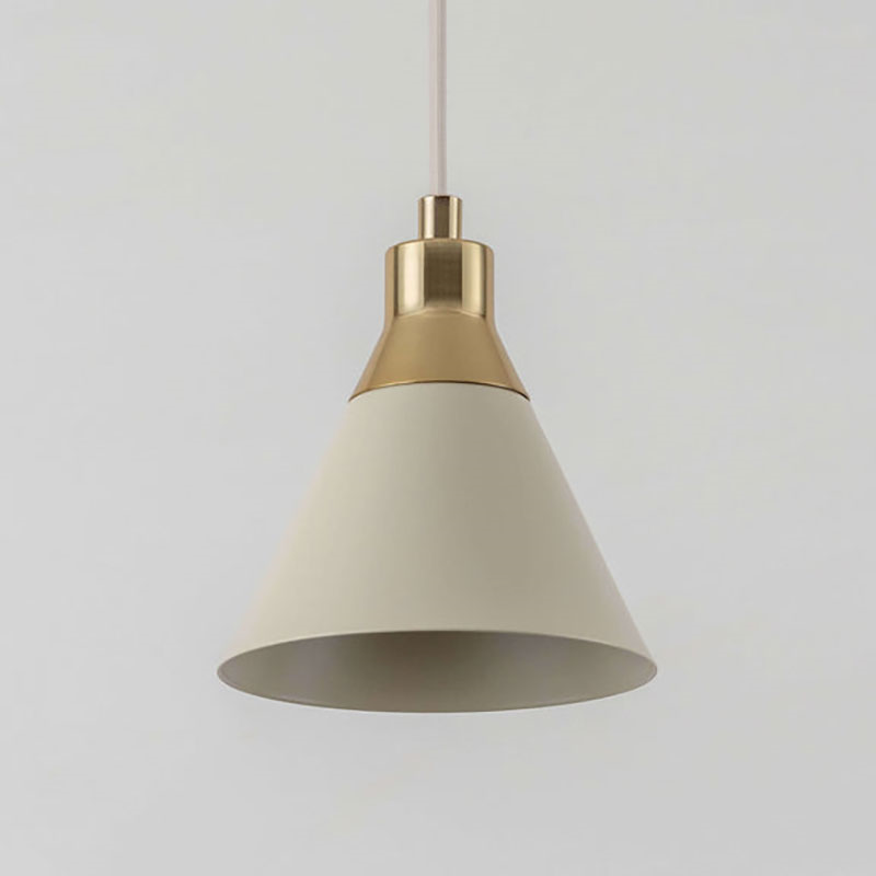 Cone Pendant Light, H189cm, Sand-3