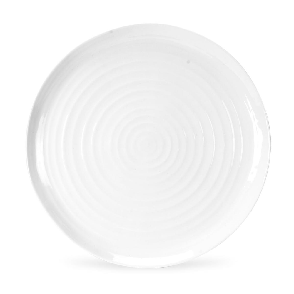 Ceramics Round platter, 30.5cm, White-0