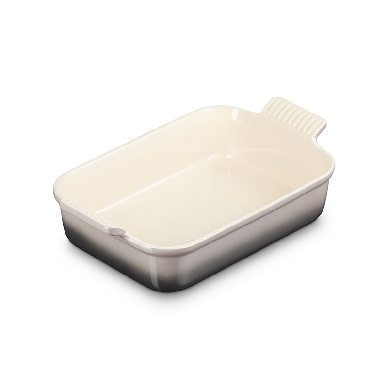 Stoneware Rectangular dish, 26 x 19cm - 2.3 litre, Flint-2