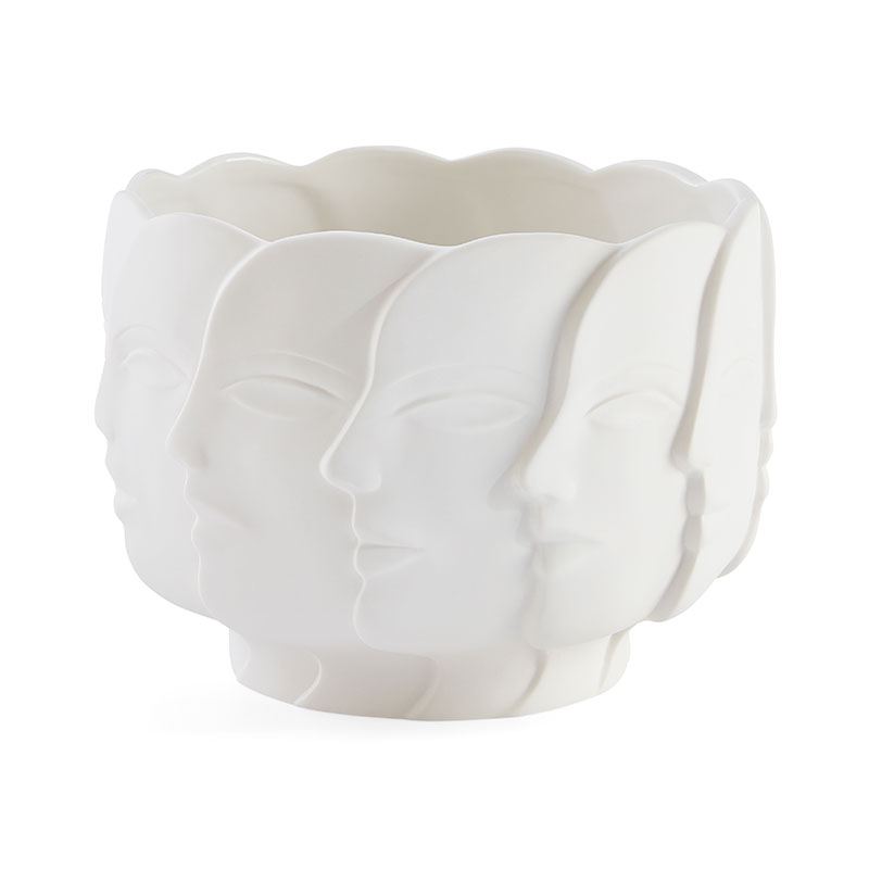 Dorma Maar Radial Bowl, D24cm, White-1